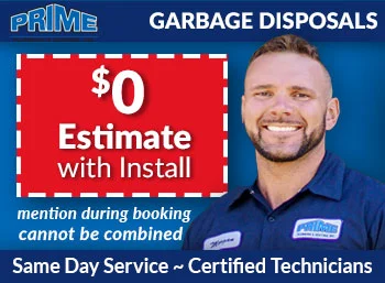 denver garbage disposalr Prime Plumbing & Heating inc.
